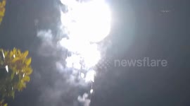 US, Los Angeles: Pomona Protest Against ICE Agents Staying at Hotel With Arrest Part 2