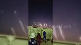Iraq: Chinese Workers in Iraq Film Iran’s Missile Attack on Israel