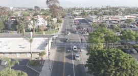 Protests over Immigration in Costa Mesa, California for ICE raids