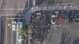 Protests over Immigration in Costa Mesa, California for ICE raids