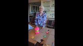 Retirement home invents new games to keep residents active