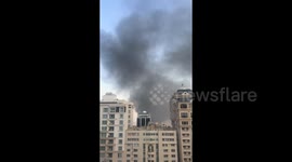 Iran: Smoke rises from a location targeted by Israel in north of Tehran