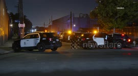 US, Los Angeles: Historic South Central Los Angeles LAPD Busts Possible Illegal Gambling Room