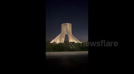 Iran: City of Tehran Becomes Deserted as Israeli Attack Continues