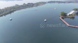 China: Chinese tech company seeks to accelerate driverless boats