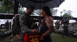 Marines Return to Camp Lejeune After Swift Response 25 Mission