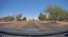 Large Truck Swerves Into Oncoming Lane