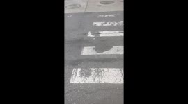 Fire Under NYC Sidewalk