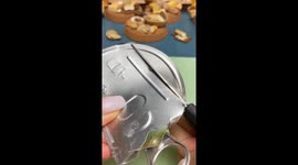 Crafting a tiny knife with precision that could rival a real blacksmith’s blade