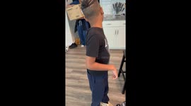 Tail-wagging birthday bash: Puppy surprise steals little boy's heart on his special day