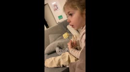 Sweet deception: Dad finds a solution to satisfy his daughter's ice cream craving