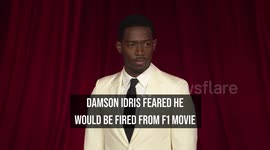 Damson Idris feared he would be fired from F1 movie
