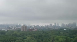 US: Low Clouds, Morning Fog Blanket Boston Area