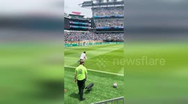 US: PETA Supporters Storm Field During FIFA Match To Protest Dog Slaughter In Morocco