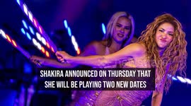 Shakira breaks own record with two new shows in Mexico