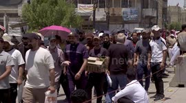 Iraq: Thousands in Iraq protest Israeli attacks on Iran following Friday prayers