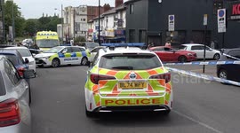 Man is seriously injured after being attacked on busy Birmingham road in broad daylight