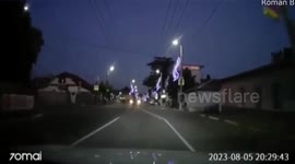 Dashcam Captures Head-On Crash With Out-of-Control Car