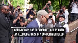 Chris Brown pleads not guilty over alleged nightclub attack