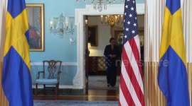 US: US Secretary of State Rubio meets Swedish FM Stenergard in Washington