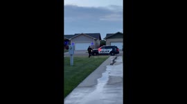 Garden City Officer, Dispatcher Wife Join Foot Pursuit Challenge