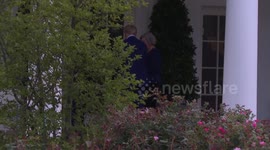 US: Trump departs White House for New Jersey