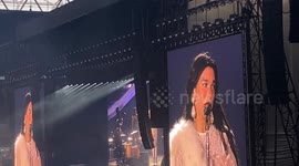 Dua Lipa gets emotional with fans over her debut at Wembley Stadium