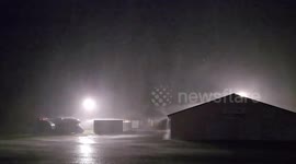 Intense Winds Hit North Dakota