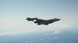 US fighter jets refuel in training mission over Finland