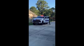 Deputy Races Track-Star Wife in Lighthearted Foot Pursuit Video