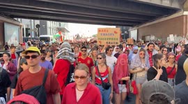 Germany: Protesters march in Berlin to show solidarity with Palestinians