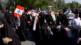 Iraq: Iraq’s Shiite Coordination Framework holds pro-Iran march in Baghdad
