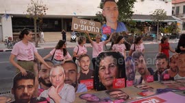 Israel: Protesters in Tel Aviv call for Gaza ceasefire, hostage release