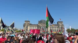 Germany: Thousands protest in Berlin, demand end to German support for Israel