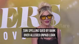 NEWS OF THE WEEK: Tori Spelling sued by bank over alleged unpaid loan
