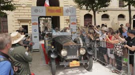 France: Vintage cars complete 'Peking to Paris' endurance rally
