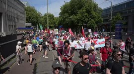 Caribbean Netherlands: Thousands rally in The Hague to protest upcoming NATO summit amid global conflicts (2)