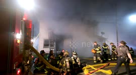 Blaze distroys Family Home in Coal Run, Coal Township, Pa displaces family of five