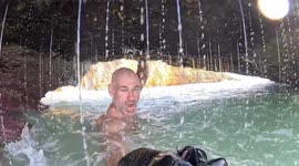 explorer goes searching for Puerto Rico's hidden sea caves on picturesque coastline