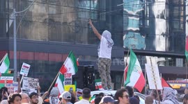 'Hands off Iran' protest held in Toronto following US strikes