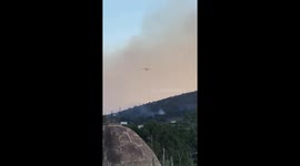 Greece: Wildfire Rages Across Chios, Prompting Evacuation Orders