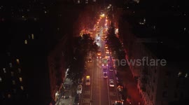 US: Massive Bronx fire sends 14 to hospital, with one firefighter in critical condition