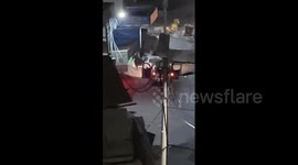 Israeli soldiers detained a Palestinian youth