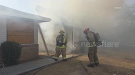 US, Bakersfield: Bakersfield Fire Investigation Underway For Vacant Complex