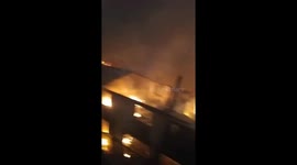 Houses in Olive Grove (Chile) reduced to ashes amid destructive wildfires