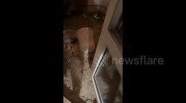 Iran: Houses near building targeted by Israel are damaged in Tehran