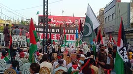 Pakistan: Hyderabad Rally Condemns Gaza Conflict