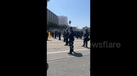 US: Anti-ICE Protests in Los Angeles