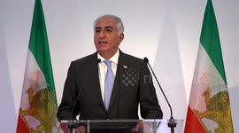 France: Son of deposed Iranian Shah Mohammad Reza Pahlavi addresses media questions