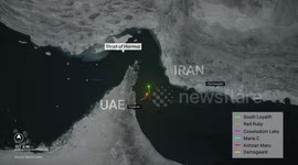 Iran: MOTION GRAPHICS - Iran’s parliament approves closure of Hormuz Strait after US strikes on nuclear site